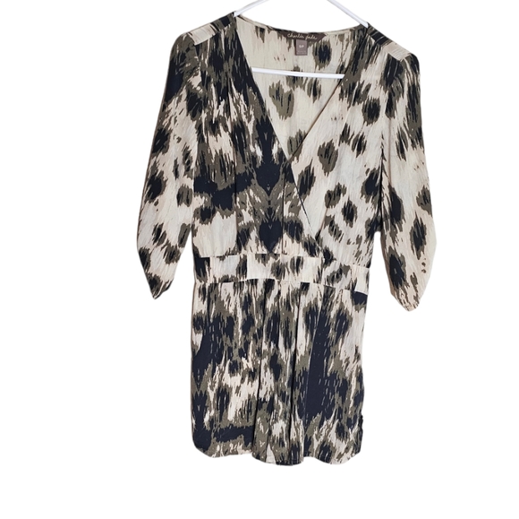 Charlie Jade 100% Silk Romper Size Small - Picture 5 of 11